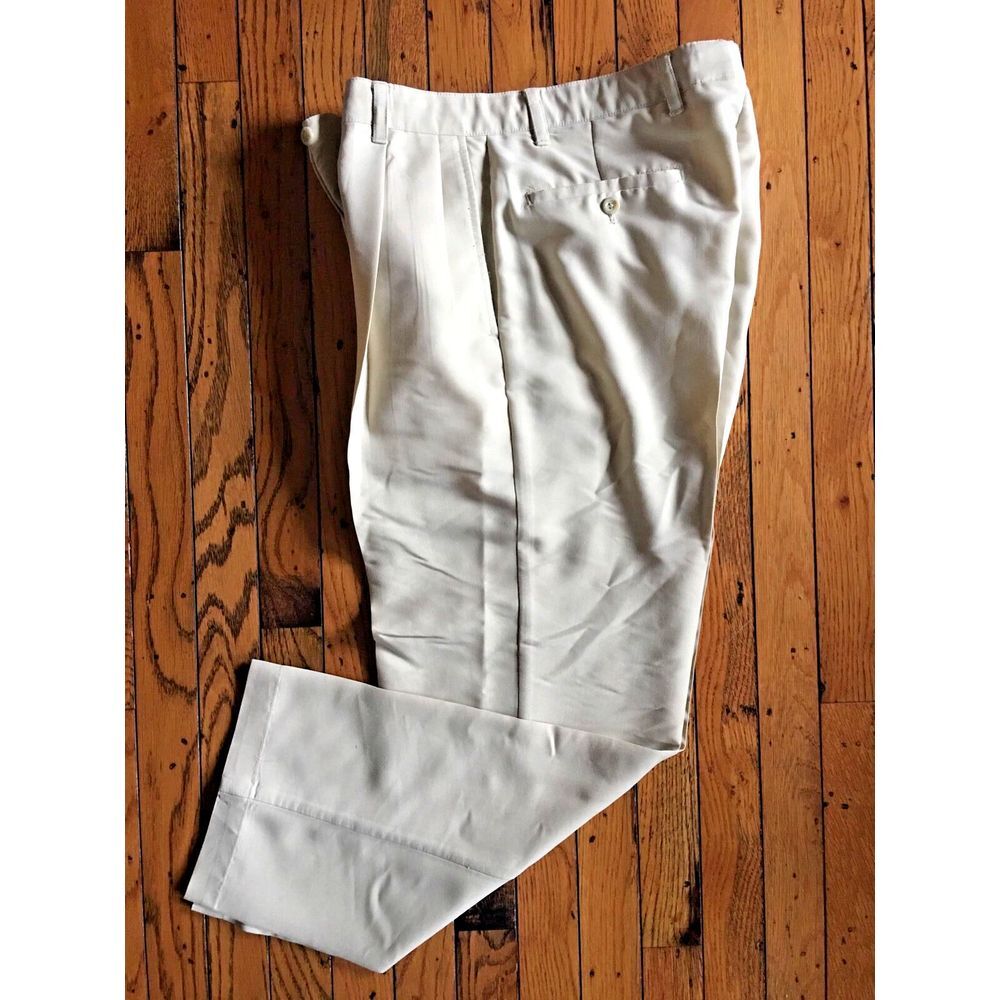 Tasso Elba KHAKIS‎ 32 X 30 Performance GOLF DRESS MEN'S PANTS SLACKS